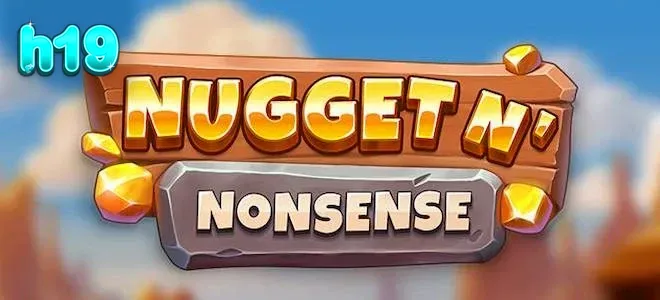 Tampilan antarmuka game slot Nugget n’ Nonsense pada perangkat smartphone