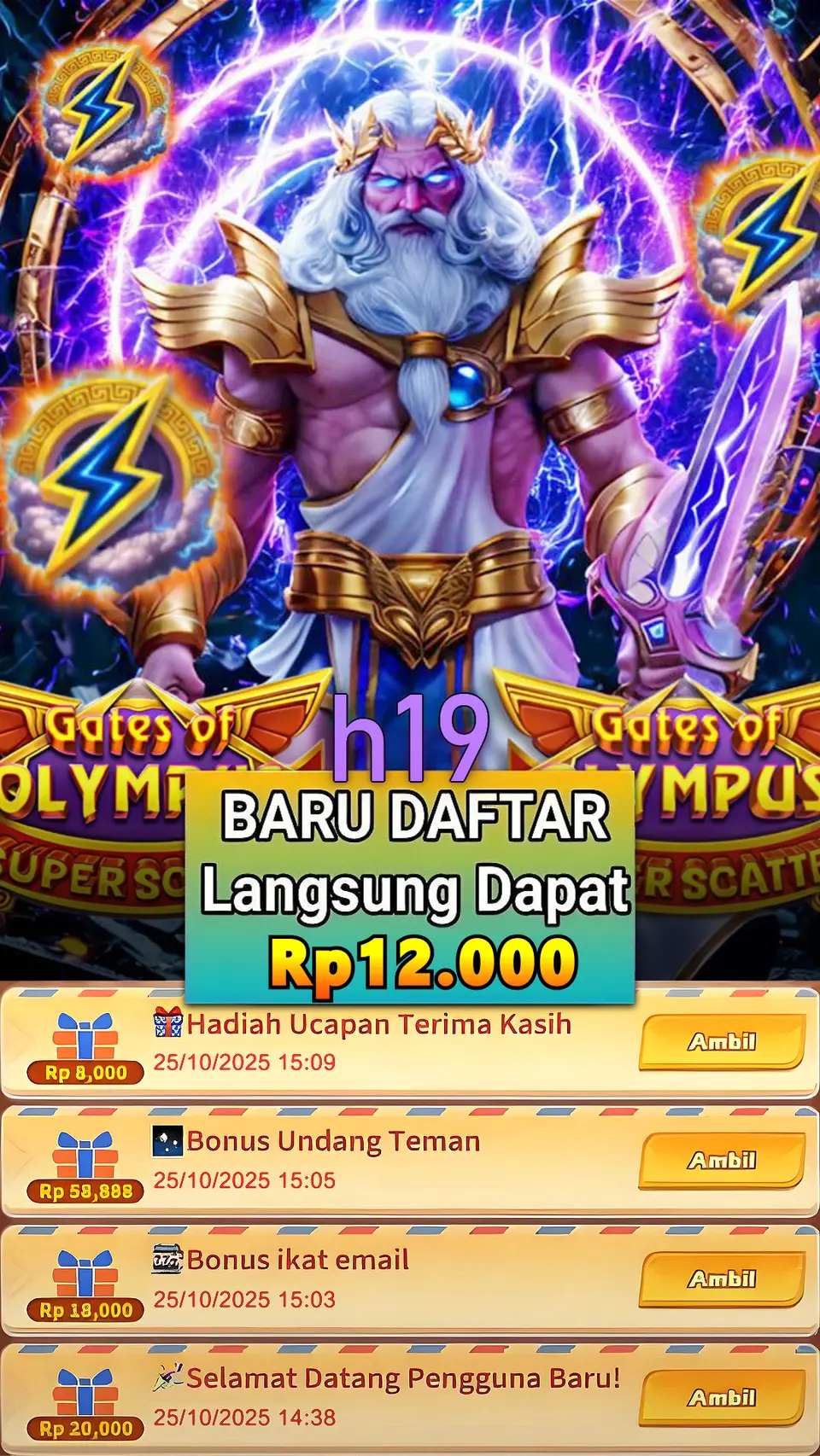 h19 Masuk